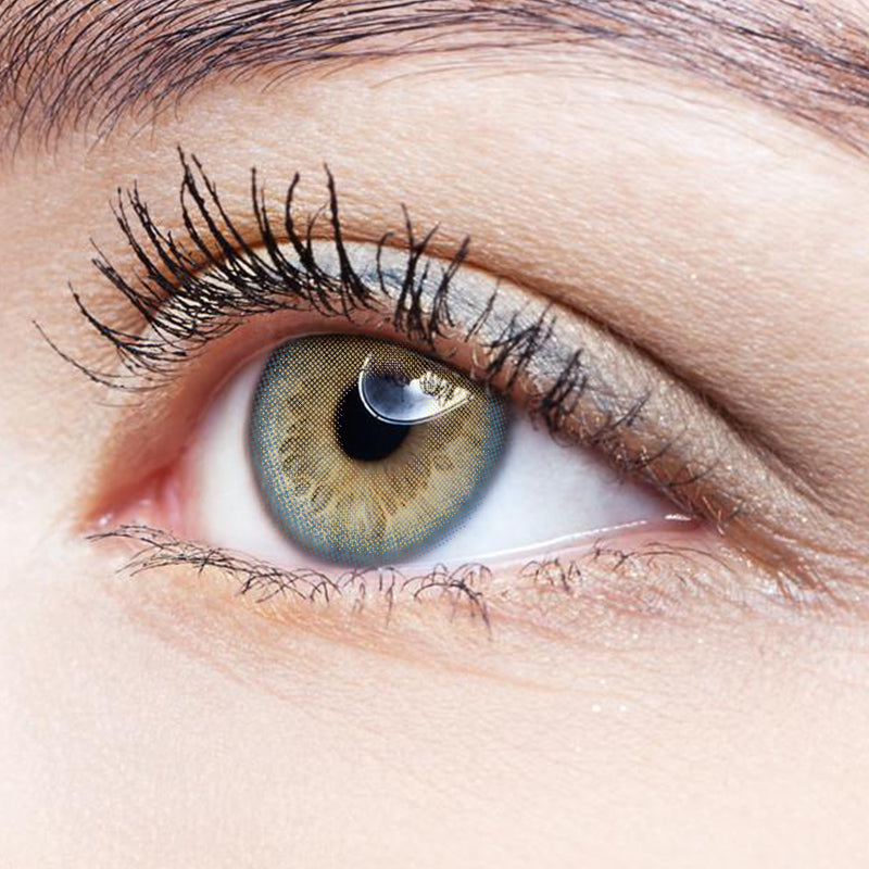 Golden Sunset | Moxielens Earth Glow Colored Contacts -- Earth Glow colored contacts | Moxielens