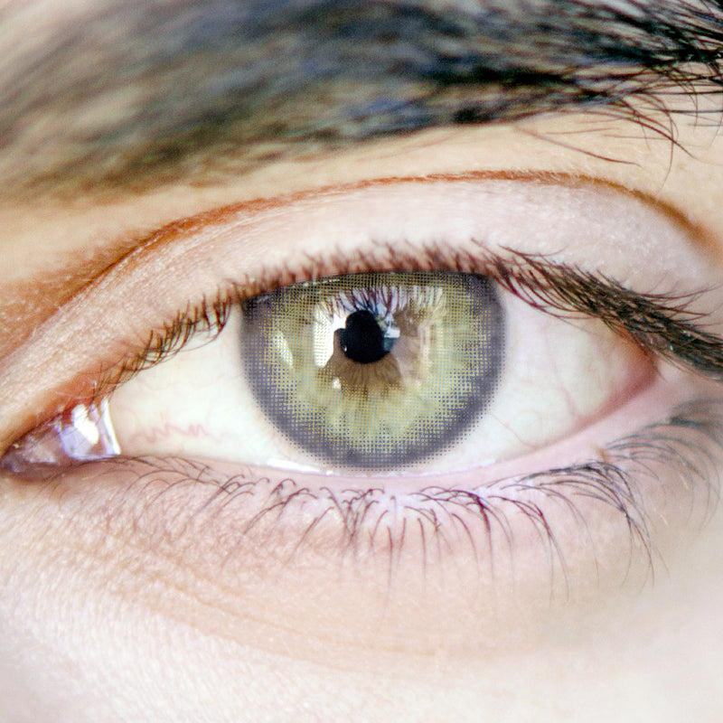 Men' Diamond Tears | Moxielens Earth Glow Colored Contacts -- Earth Glow colored contacts | Moxielens