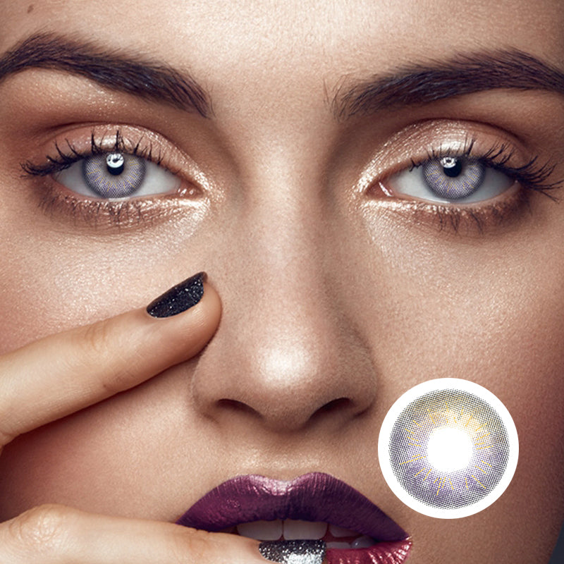 Galaxy III FD32-Violet | Moxielens Aurora Veil Colored Contacts -- Aurora Veil colored contacts | Moxielens