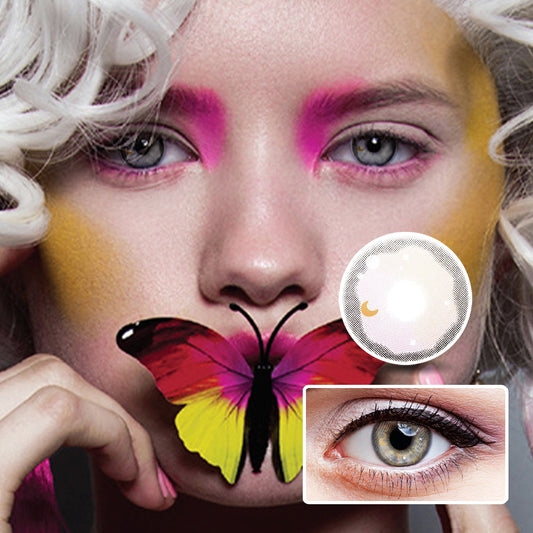 Starry Sky Pink colored contact lenses