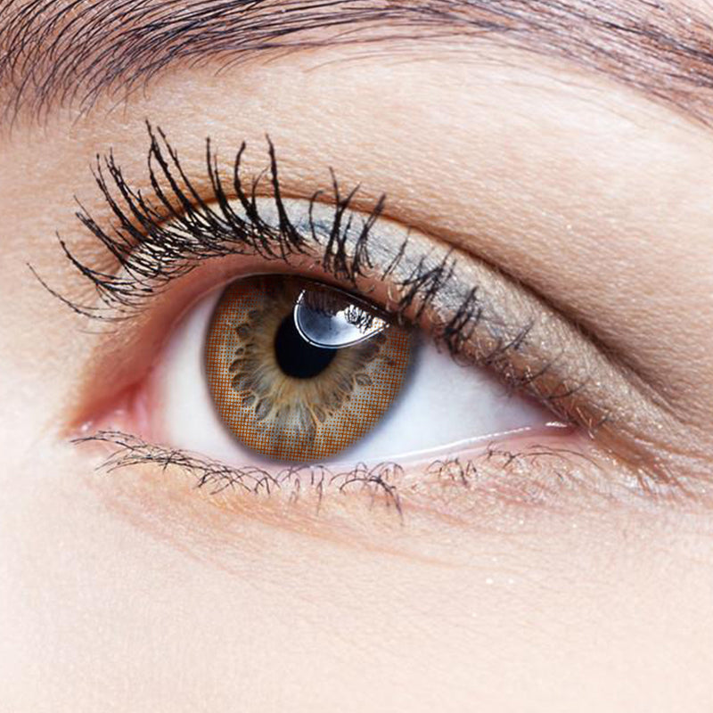 Louis Brown | Moxielens Earth Glow Colored Contacts