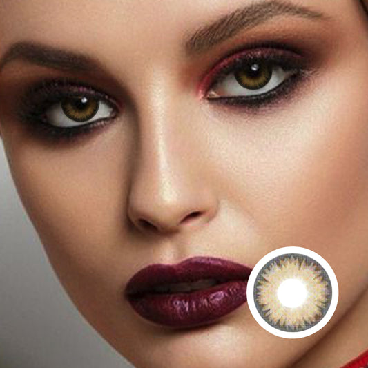 Iced Tea Brown | Moxielens Earth Glow Colored Contacts -- Earth Glow colored contacts | Moxielens