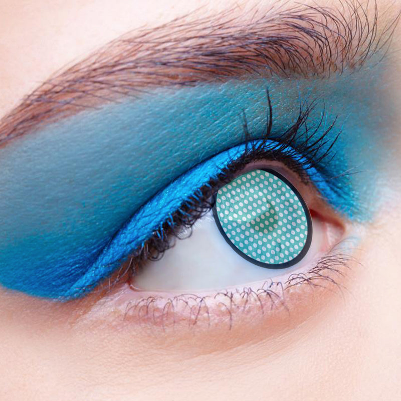 Mansang Green Mesh | Moxielens Botanical Haze Colored Contacts -- Botanical Haze colored contacts | Moxielens