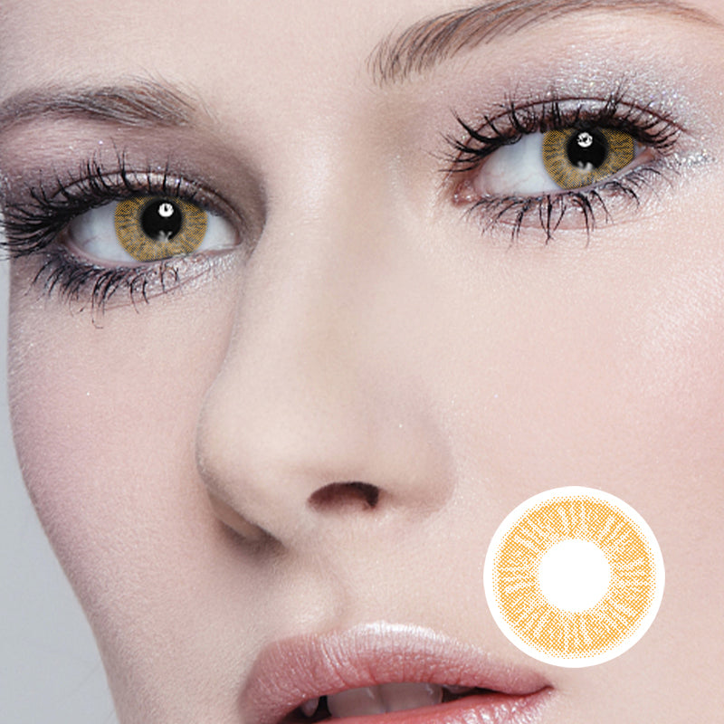 Lee Sung Jung Brown | Moxielens Earth Glow Colored Contacts -- Earth Glow colored contacts | Moxielens