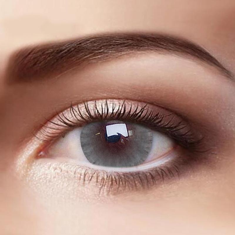Eye Circle Lens Icedew Grey colored contact lenses