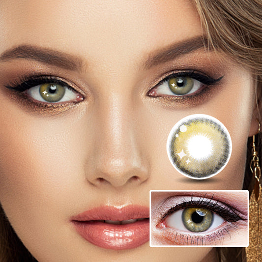 Orange Soda Orange colored contact lenses