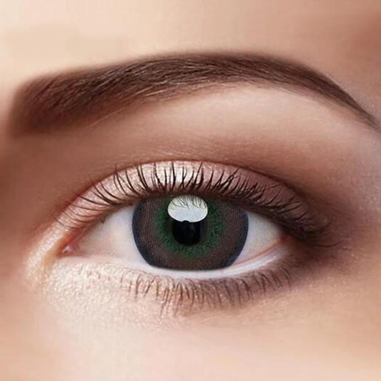 Eye Circle Lens Fragrant Honey Brown colored contact lenses