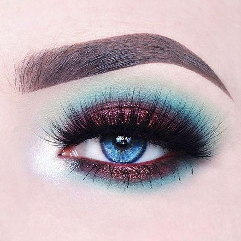 Natural light blue (12 months) colored contact lenses