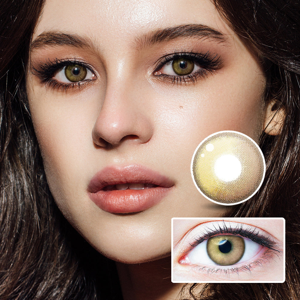 Wine-Kumquat Jelly colored contact lenses