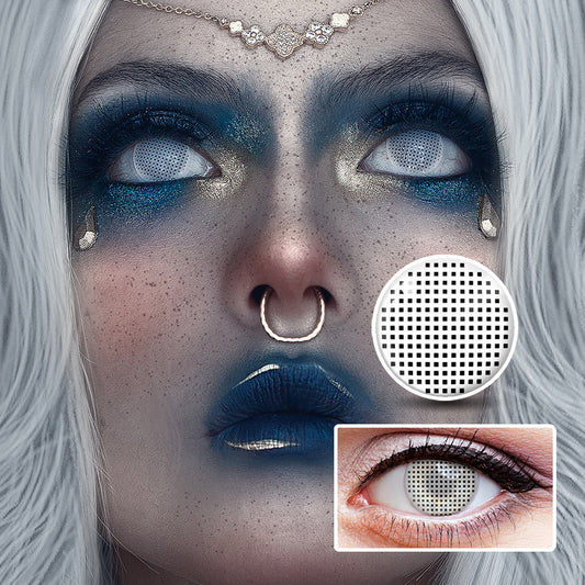 White Mesh | Moxielens Fantasy FX Colored Contacts -- Fantasy FX colored contacts | Moxielens