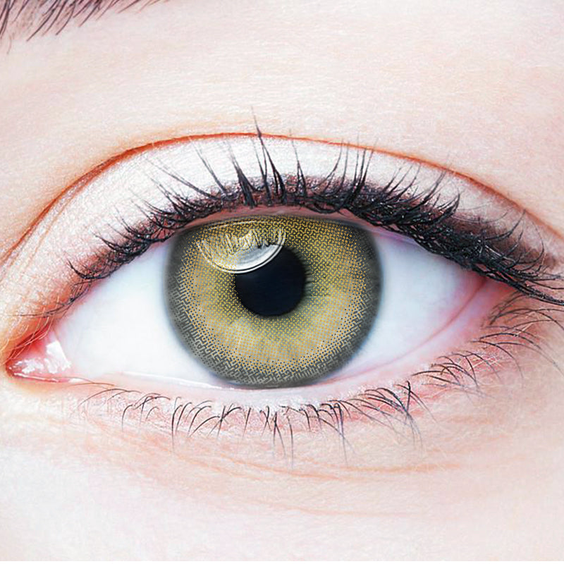 Mia Brown colored contact lenses