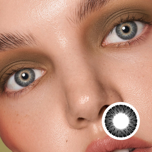Big Lori Black | Moxielens Midnight Edge Colored Contacts ??Midnight Edge colored contacts | Moxielens