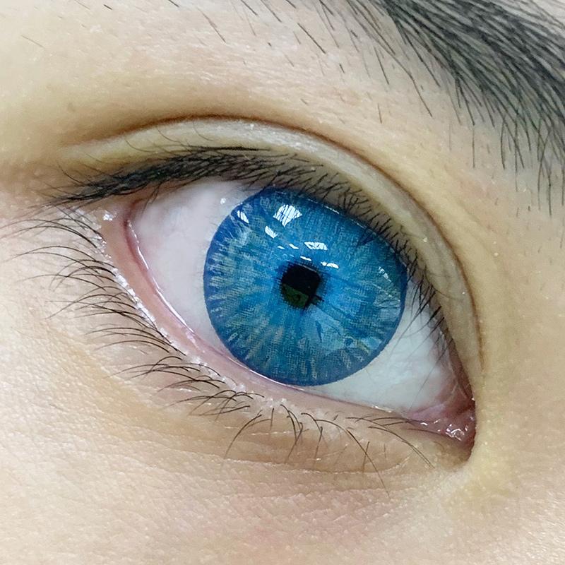 Contact lenses for blue eyes (12 months) colored contact lenses