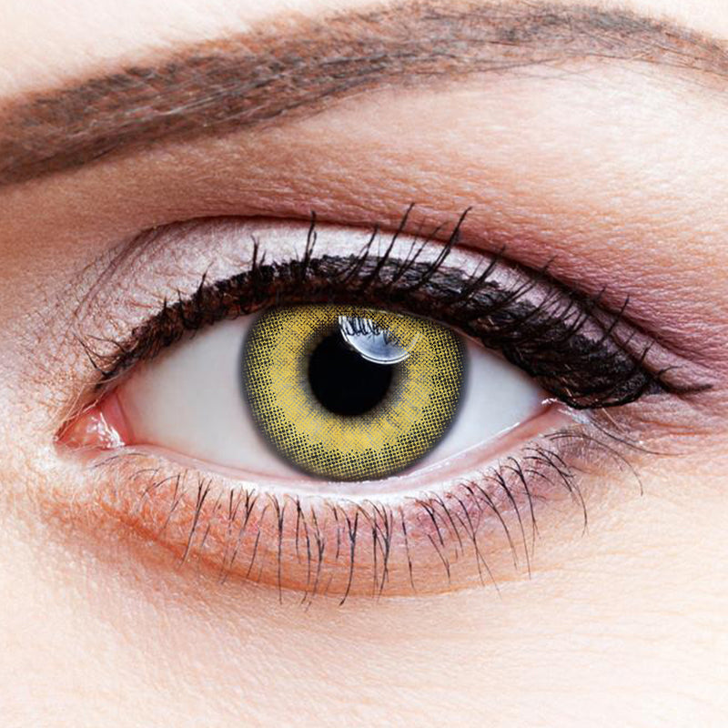 Honey Fruit Brown | Moxielens Earth Glow Colored Contacts -- Earth Glow colored contacts | Moxielens