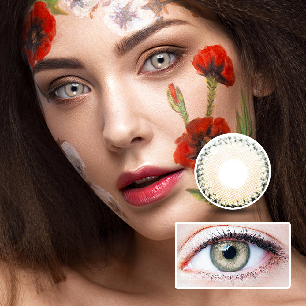 Glass Brown | Moxielens Earth Glow Colored Contacts -- Earth Glow colored contacts | Moxielens