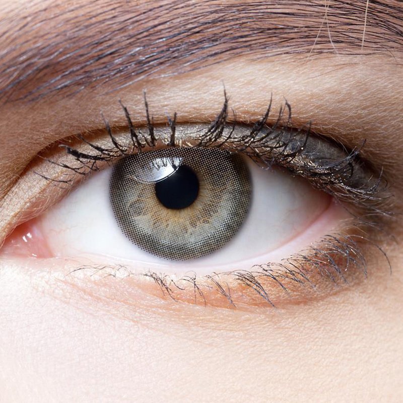 Fragrant Honey Ash colored contact lenses