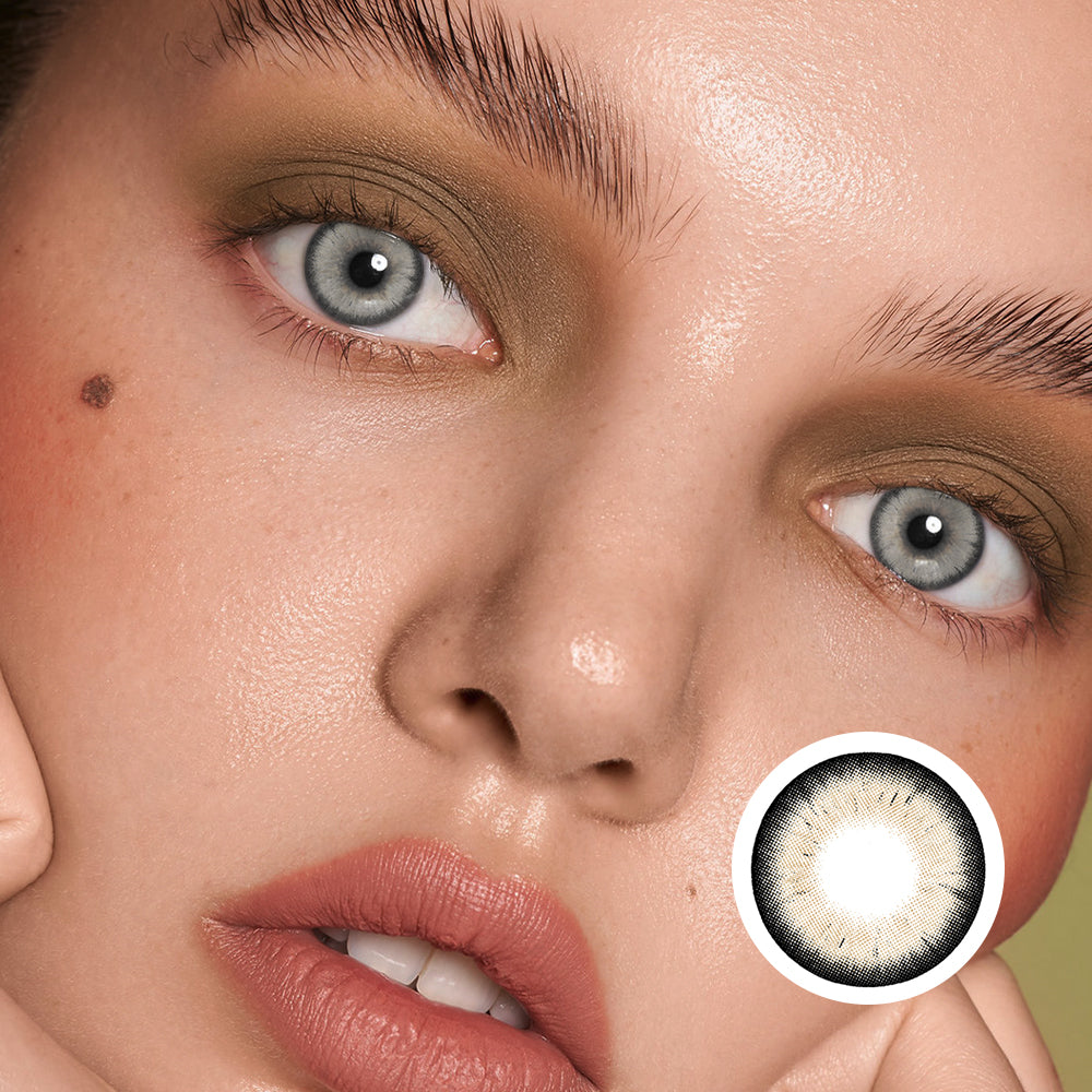 Brillux colored contact lenses by Moxielens