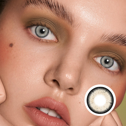 Brillux colored contact lenses by Moxielens
