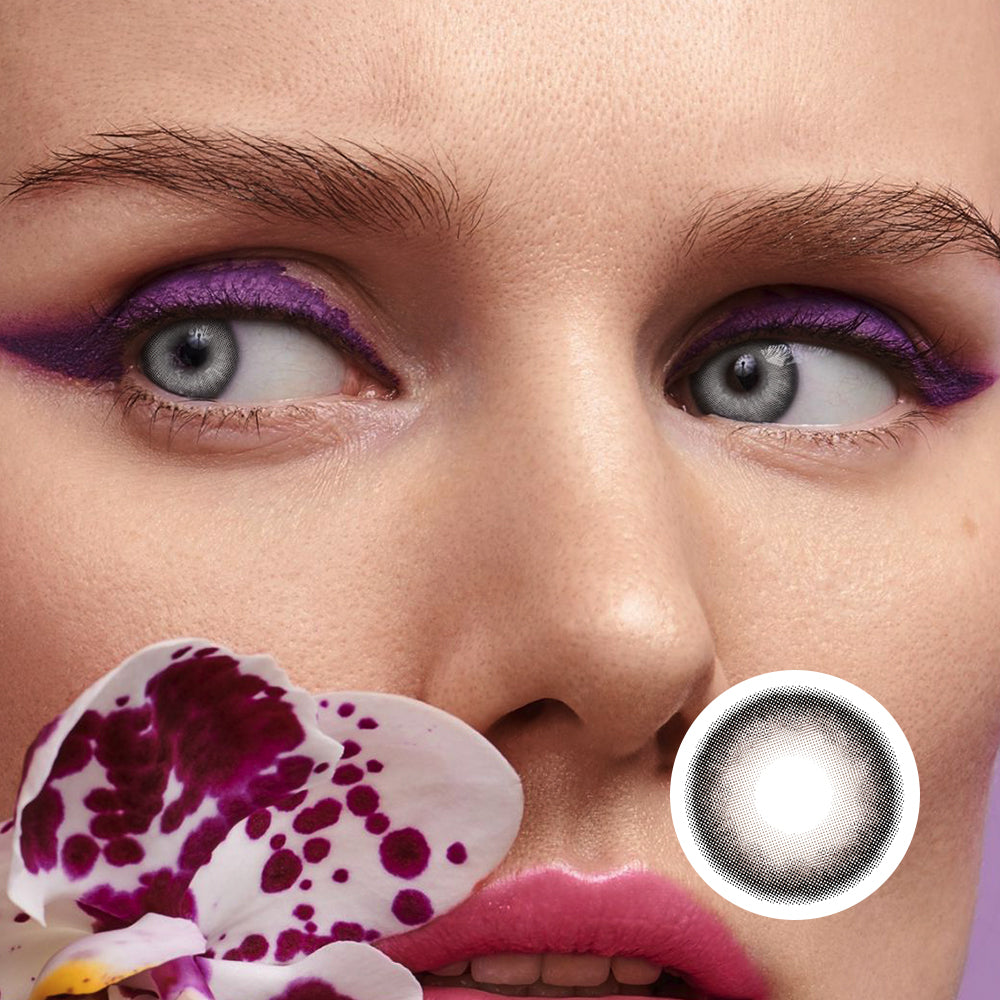 Silver Foil | Moxielens Moonlight Colored Contacts -- Moonlight colored contacts | Moxielens