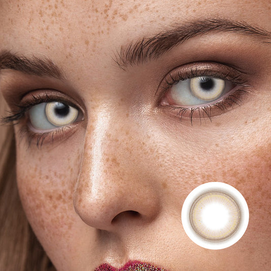 Senbon Brown | Moxielens Earth Glow Colored Contacts -- Earth Glow colored contacts | Moxielens