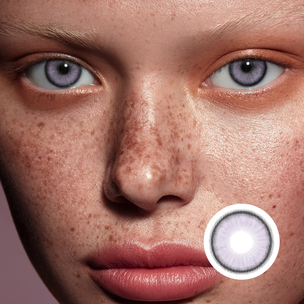 Shadow Lilac | Moxielens Aurora Veil Colored Contacts -- Aurora Veil colored contacts | Moxielens