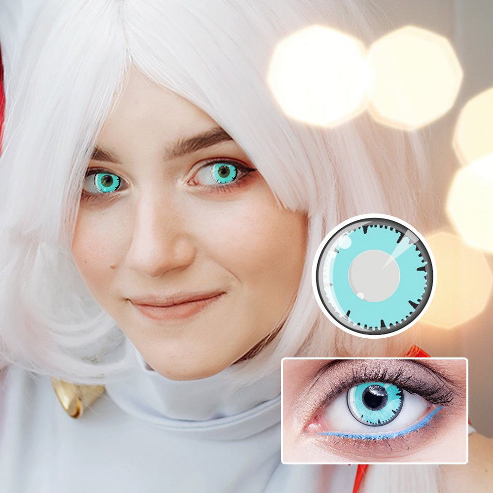 Smurf | Moxielens Fantasy FX Colored Contacts -- Fantasy FX colored contacts | Moxielens