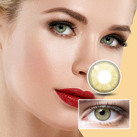 Gemstone Brown colored contact lenses