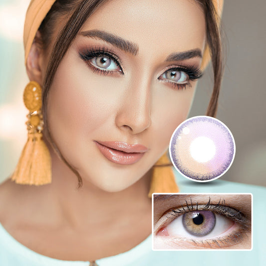 Crazy In Love with Flowers colored contact lenses by Moxielens