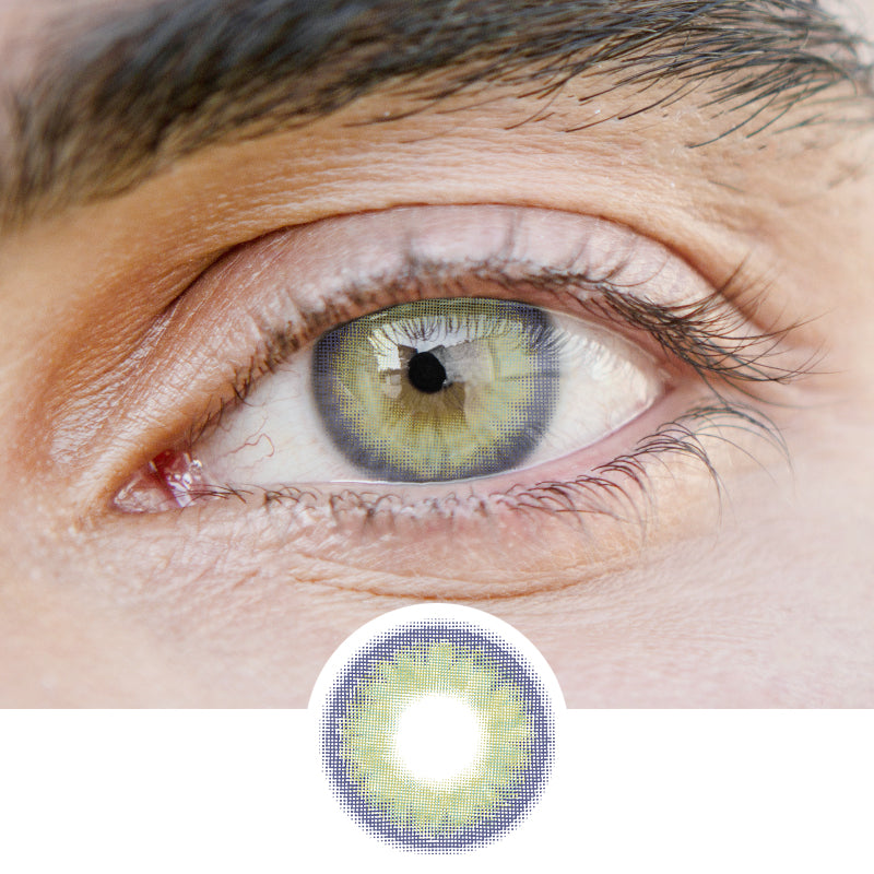 Men' Diamond Tears | Moxielens Earth Glow Colored Contacts -- Earth Glow colored contacts | Moxielens