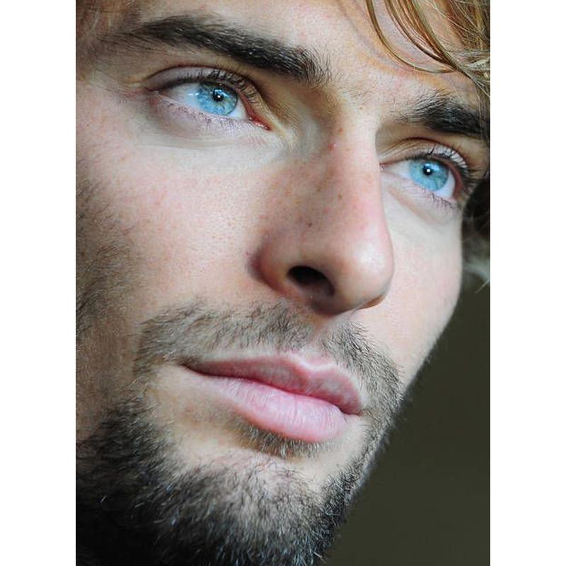 Men's crystal color (12 months) colored contact lenses