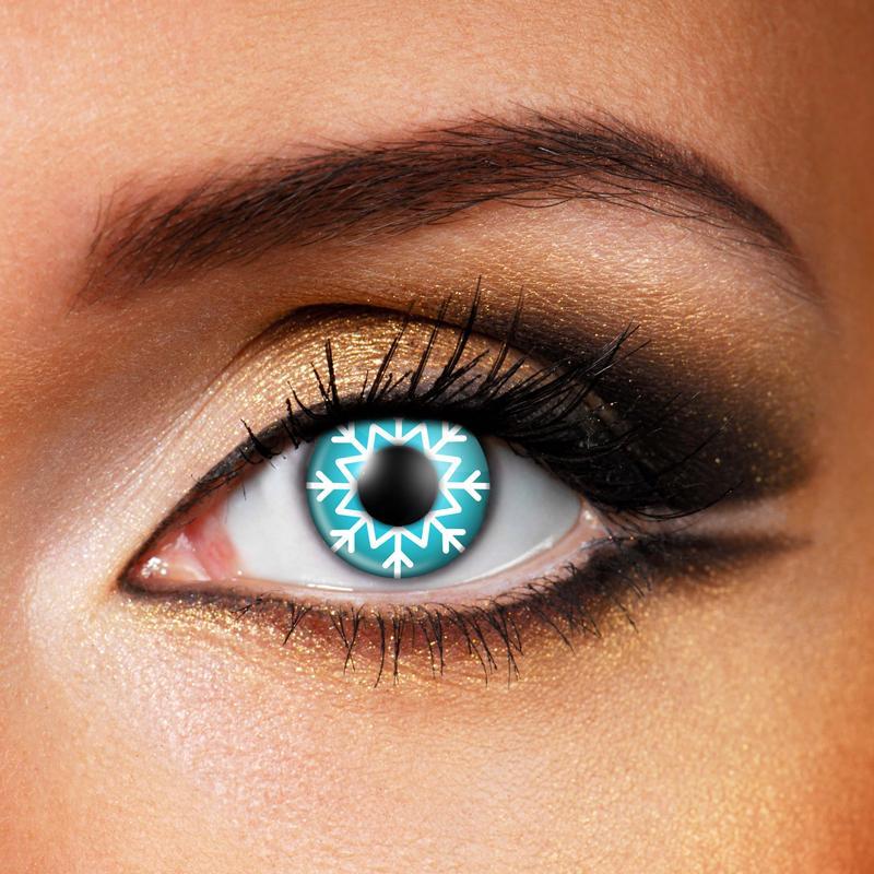 cosplay snowflake (12 months) colored contact lenses