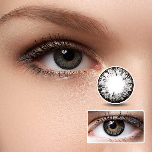 Ice Black | Moxielens Midnight Edge Colored Contacts -- Midnight Edge colored contacts | Moxielens