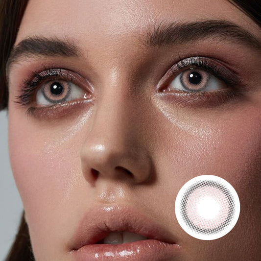 Miki Peach | Moxielens Earth Glow Colored Contacts -- Earth Glow colored contacts | Moxielens