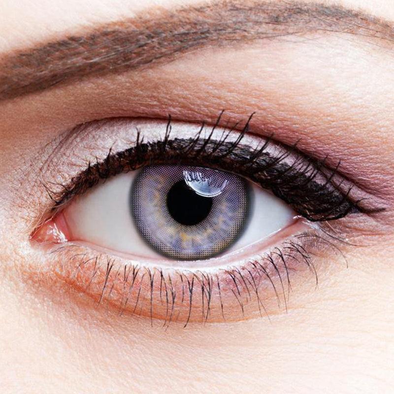Mud Purple Colored Contact Lenses | Moxielens Aurora Veil Colored Contacts -- Aurora Veil colored contacts | Moxielens