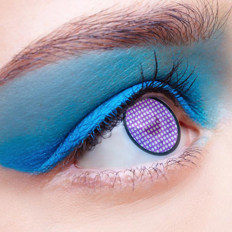 Purple Mesh | Moxielens Aurora Veil Colored Contacts -- Aurora Veil colored contacts | Moxielens