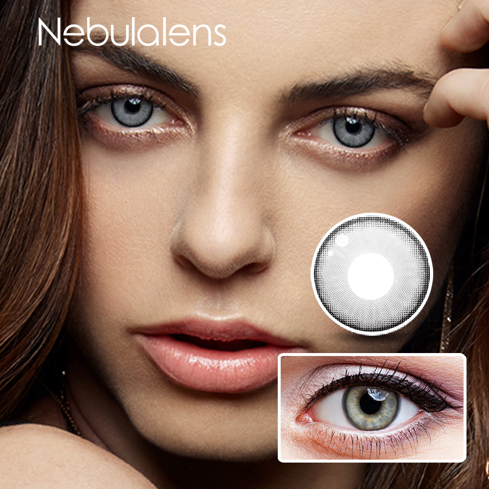 Mud Ash colored contact lenses