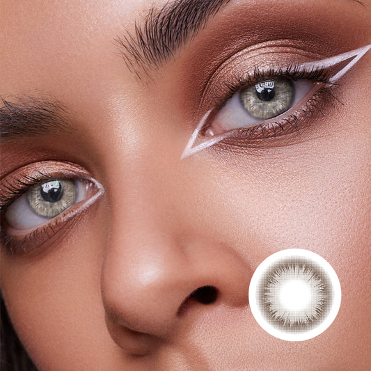 Phoenix Nine Brown | Moxielens Earth Glow Colored Contacts -- Earth Glow colored contacts | Moxielens