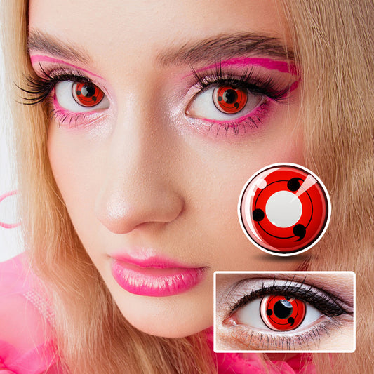 Firewheel Third Order colored contact lenses by Moxielens