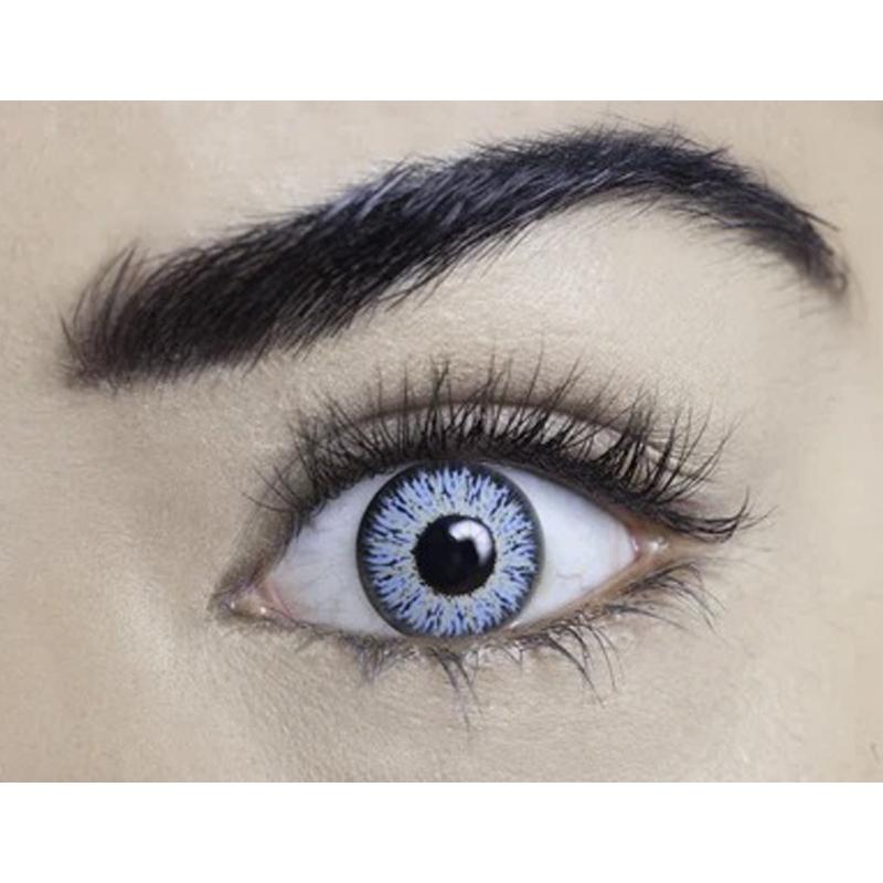 Crystal Blue Natural Coloured colored contact lenses