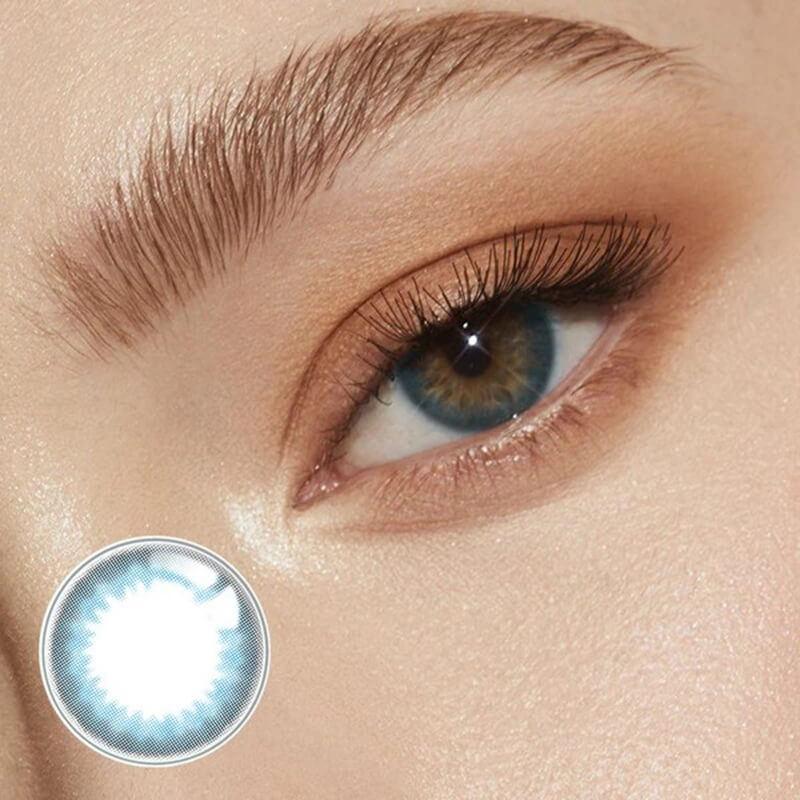 Ice cream recipe blue (12 months) colored contact lenses