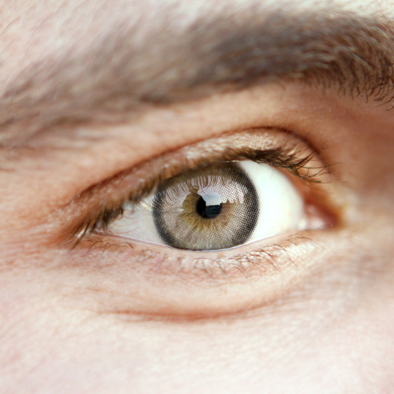 Men' Xiang Mi Qiao | Moxielens Earth Glow Colored Contacts