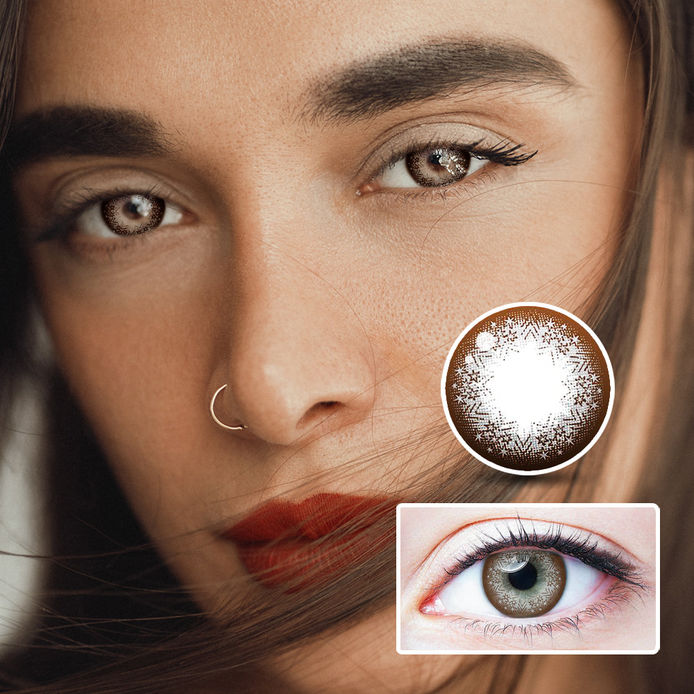 Starlight Barbie Grey colored contact lenses