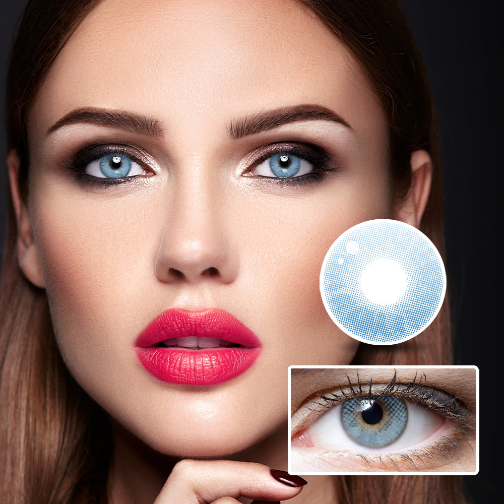 Crystal Clear Blue | Moxielens Ocean Mist Colored Contacts ??Ocean Mist colored contacts | Moxielens