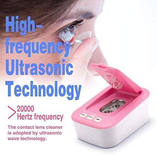 New Contact Lens Cleaner Travel Mini Ultrasonic Contact Lens Cleaner Kit colored contact lenses