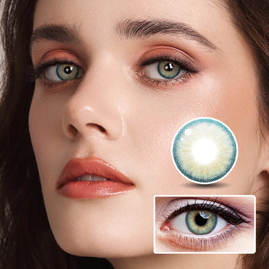 Sri Lanka Green colored contact lenses