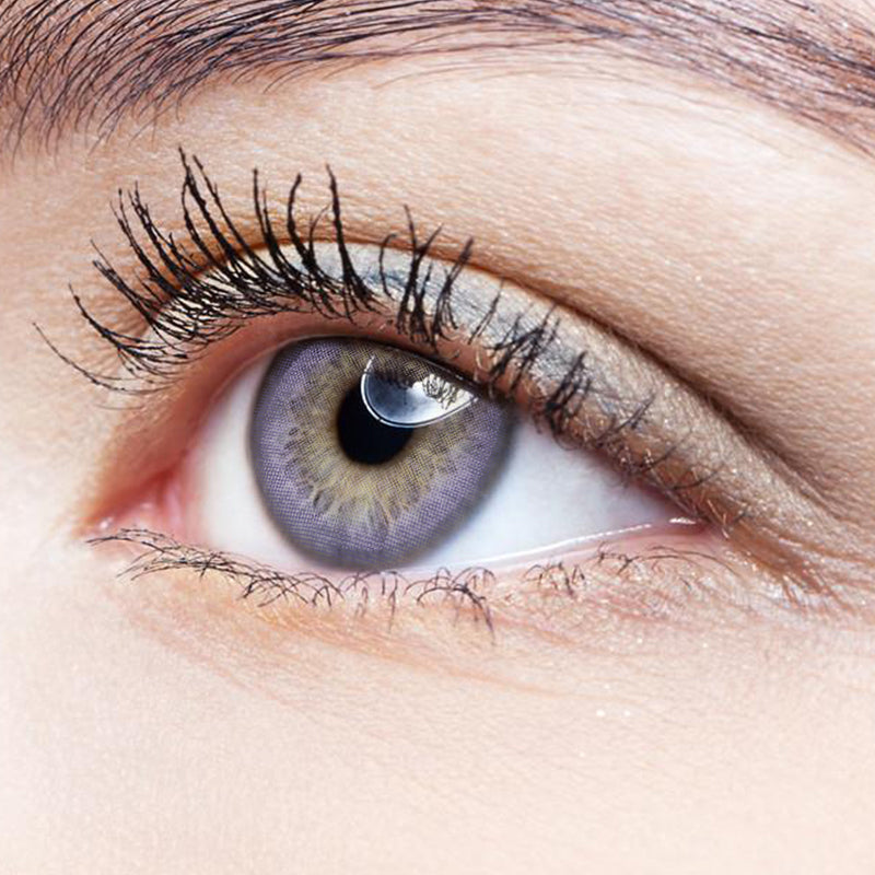 Hepburn Purple colored contact lenses