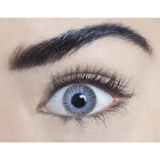 Smoke gray (12 months) colored contact lenses