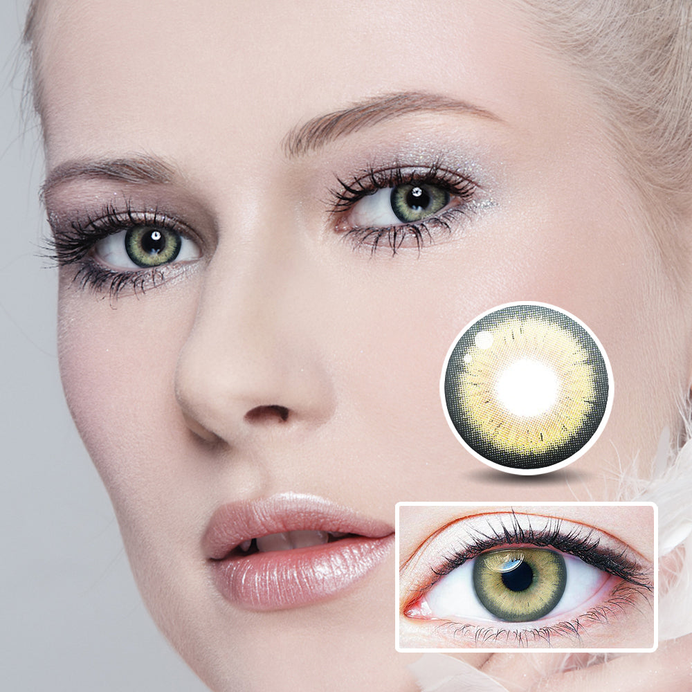Cocoa Rolls colored contact lenses by Moxielens