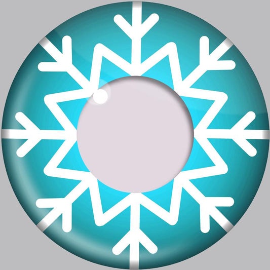 cosplay snowflake (12 months) colored contact lenses