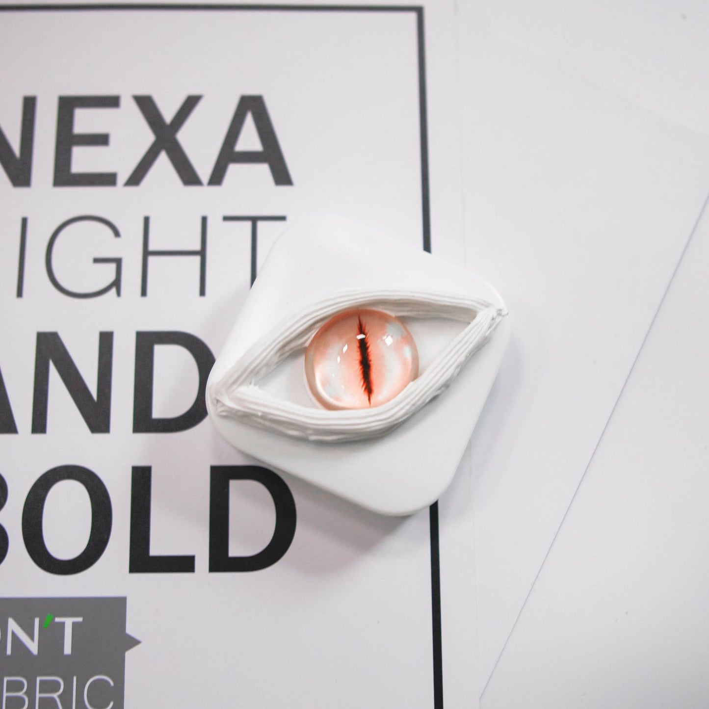 New Original Horror Eye Personality Contact Lens Lens Storage Box colored contact lenses